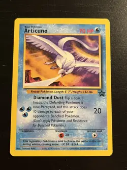 Pokemon Articuno 22/53 - Black Star Promo - 2000 VINTAGE WOTC POKEMON CARD - NM - Image 1