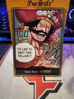 One Piece TCG: DON!! Card (Gol.D.Roger) (Gold), Carrying On His Will - Image 1
