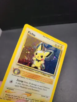 Pichu (Swirl) 12/111 Unlimited - Holo Pokemon Card - Neo Genesis - LP - Image 3