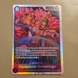 Donquixote Doflamingo OP10-071 Foil Royal Blood One Piece TCG Card CCG English - Image 1