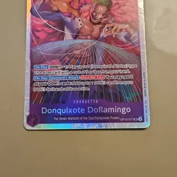 Donquixote Doflamingo OP10-071 Foil Royal Blood One Piece TCG Card CCG English - Image 4