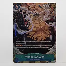 Monkey D Luffy OP11-058 OP13 Treasure Rare TR One Piece Card English NM - Image 1