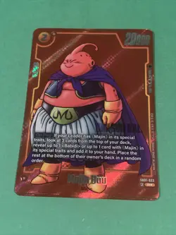 Dragon Ball Super Card Game Fusion World Manga Majin Buu Sb01-033 Rare Star - Image 1