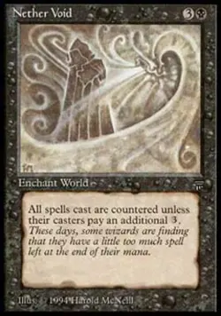 Italian Nether Void - Near Mint MTG Legends - Image 1