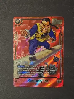 Mercenary Tao SB02-056 Alternate Art Manga Booster 02 Dragon Ball Card English - Image 1
