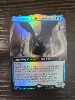 FOIL Wan Shi Tong, All-Knowing Avatar (0182) Last Airbender (Borderless) - NM 🔥 - Image 1