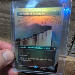 The Walls of Ba Sing Se - MTG Avatar: The Last Airbender 329 Mythic Borderless - Image 1
