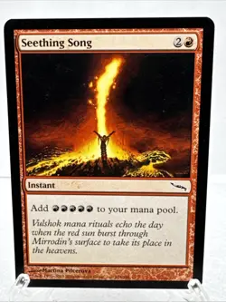MTG Seething Song Mirrodin Regular Common NM - Image 1