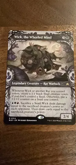 Wick, the Whorled Mind (Showcase) Bloomburrow Regular Legendary Creature MTG NM - Image 1