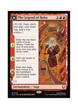 MTG TLA The Legend of Roku // Avatar Roku 145 Regular - Image 1