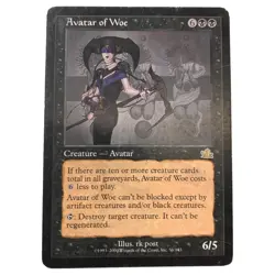 Magic The Gathering Avatar of Woe (Creature-Avatar) - Image 1