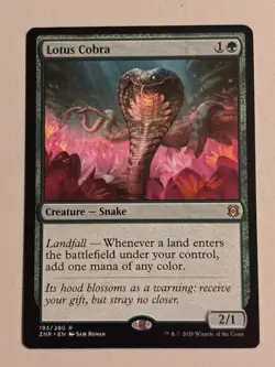 Lotus Cobra - Zendikar Rising - MTG LP Magic - Image 1