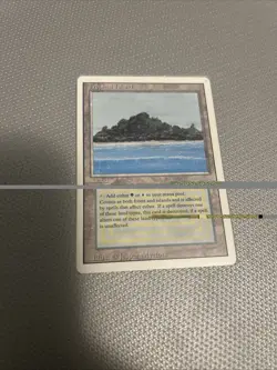 Magic the Gathering Tropical Island Revised Edition Dual Land HP - Image 1