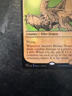 Ancient Bronze Dragon (Showcase) Battle for Baldur's Gate Foil - Image 4
