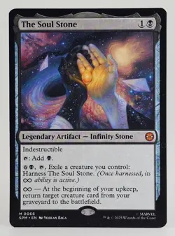 Magic The Gathering - Marvel Spider-man - The Soul Stone #0066 - Mythic Non Foil - Image 1