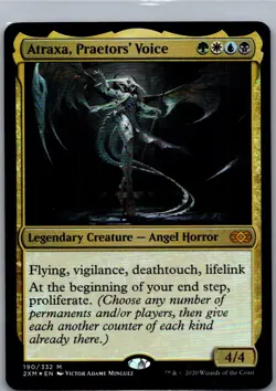 Atraxa, Praetors' Voice (M) Foil #190 Double Masters MTG NM - Image 1