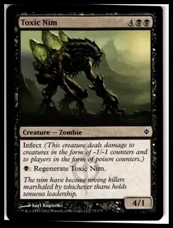 New Phyrexia #75 Toxic Nim - Image 1