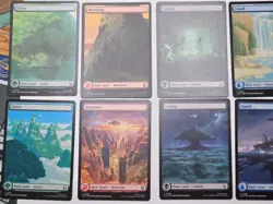 FOIL - Full Art Land Set - MTG Avatar: The Last Airbender TLA - Image 3