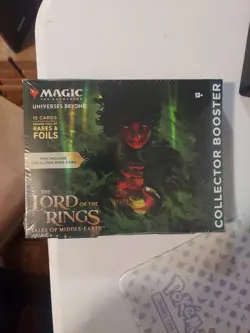 Magic the Gathering MTG Universes Beyond LORD of the RINGS Collector Booster New - Image 1
