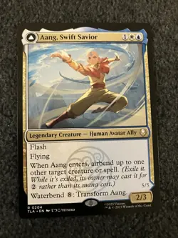 Magic The Gathering MTG - Aang, Swift Savior - Avatar: The Last Airbender TLA - Image 1