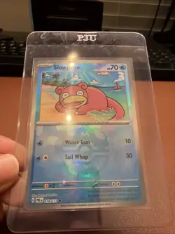 Slowpoke 018/131 Reverse Holo Masterball - Pokemon Prismatic Evolutions SV8.5 - Image 1