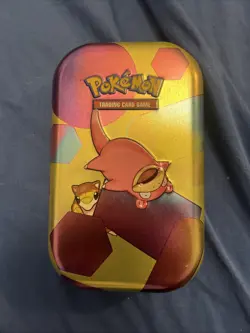 Pokemon TCG Mini Tin Slowpoke *EMPTY* TIN ONLY - Great Condition - Image 1