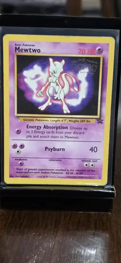 Pokemon TCG Mewtwo (Movie Promo) 03/53 Wotc Promo Regular - Image 1
