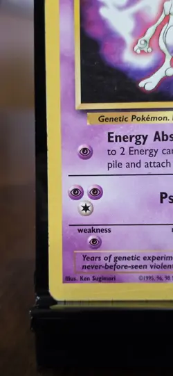 Pokemon TCG Mewtwo (Movie Promo) 03/53 Wotc Promo Regular - Image 5