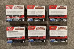 Pokemon PALDEA EVOLVED 6 Booster Box Lot Factory Sealed SV02 Free UPS Shipping - Image 3
