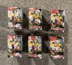 Pokemon PALDEA EVOLVED 6 Booster Box Lot Factory Sealed SV02 Free UPS Shipping - Image 4