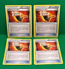 Pokemon Tcg Fighting Fury Belt (99/134) BREAKpoint Non Holo x4 - Image 1