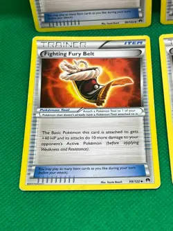 Pokemon Tcg Fighting Fury Belt (99/134) BREAKpoint Non Holo x4 - Image 4