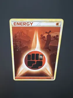 Fighting Energy - 120/123 - Common Heart Gold Soul Silver Pokemon Pokemon TCG - Image 3