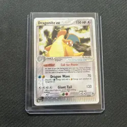 2003 Pokemon EX Dragon Dragonite EX Holo Foil Rare 90/97 - Image 1