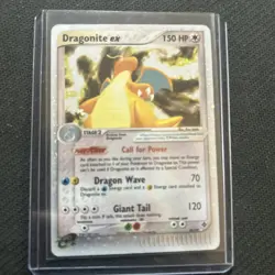 2003 Pokemon EX Dragon Dragonite EX Holo Foil Rare 90/97 - Image 2