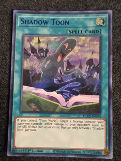 Yugioh! Shadow Toon (Blue) - DLCS-EN076 - Ultra Rare - 1st Edition VLP - Image 1
