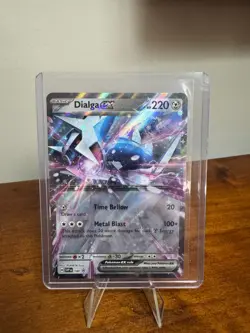 Dialga ex SVP180 Scarlet & Violet Black Star Promo NM Pokemon Card - Image 1