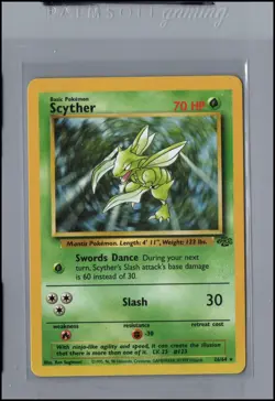 Pokemon Card Scyther (26/64) Jungle Rare Non-Foil - Image 1