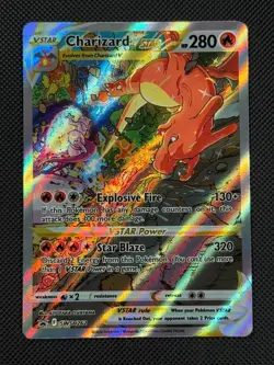 Charizard VSTAR SWSH262 PROMO Pokemon Card Sword & Shield Promo Holo Rare *2 - Image 1