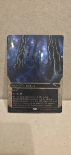 Inkmoth Nexus (0110) (Borderless) EoE Galaxy Foil - Near-Mint/Never Played - Image 1