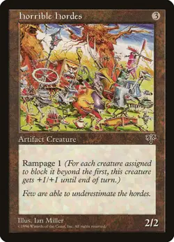 Horrible Hordes [Mirage] Magic MTG - Image 1