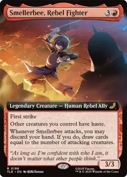 Smellerbee, Rebel Fighter Extended Art Avatar: The Last Airbender NM MTG - Image 1