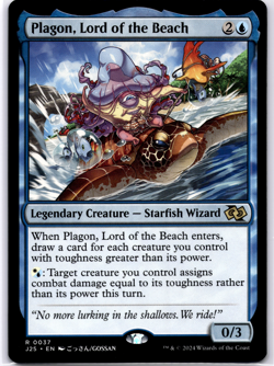 Plagon, Lord of the Beach Regular NM MTG - Image 1