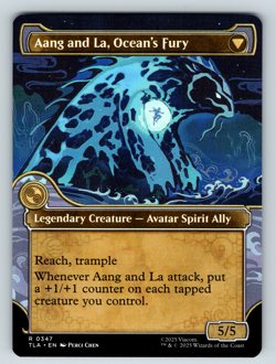 Avatar Aang, Swift Savior Showcase R 347 Ocean's Fury Magic the Gathering - Image 2