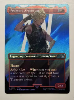 Prompto Argentum (Borderless) (Surge Foil) Final Fantasy Foil - Image 1