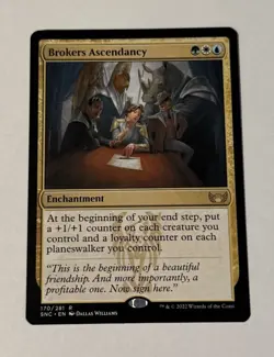 MTG Brokers Ascendancy - Streets of New Capenna LP - Image 1