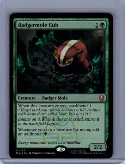 Badgermole Cub M Avatar: The Last Airbender 167 NM - Image 1