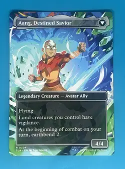 MTG Avatar: The Last Airbender, Aang, at the Crossroads / Aang- Borderless - Image 1