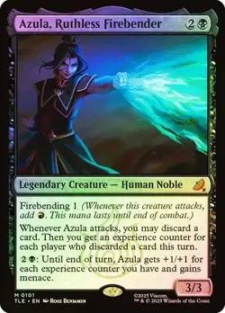 NM Foil Azula, Ruthless Firebender, MTG, Avatar: The Last Airbender, Magic, 101 - Image 1