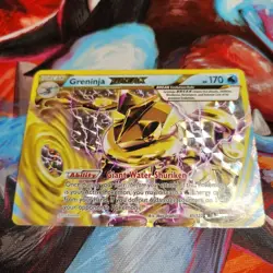 Pokemon TCG Greninja Break 41/122 Ultra Rare Holo Full Art HP Dmg - Image 1